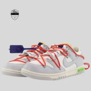 Giày Nike Off-White x Dunk Low 'Lot 23 of 50' DM1602-126 - Ảnh 4