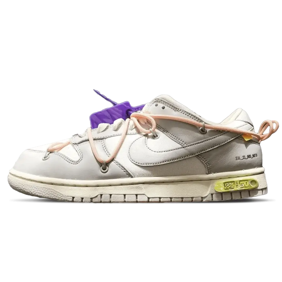 Alternative view of Giày Nike Off-White x Dunk Low 'Lot 24 of 50' DM1602-119