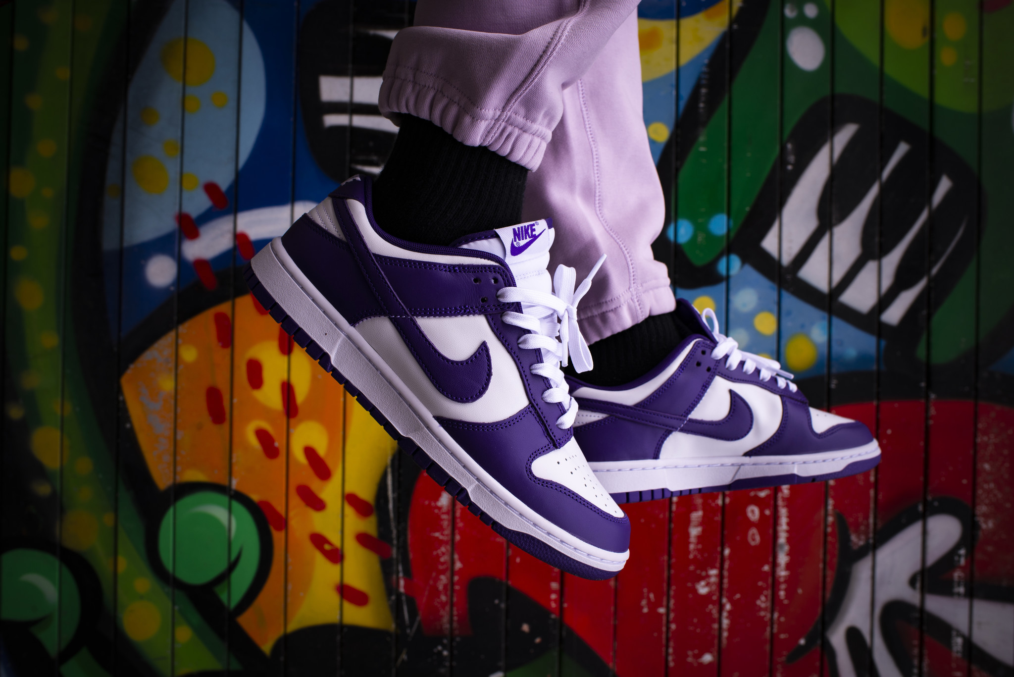Giày Nike Dunk Low "Court Purple" DD1391-104 - Ảnh 2