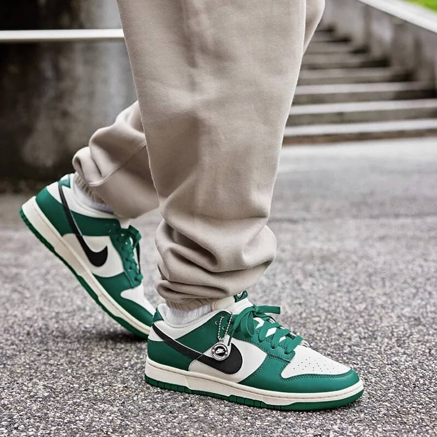 Giày Nike Dunk Low Retro SE Jackpot 'Malachite' DR9654-100 - Ảnh 6