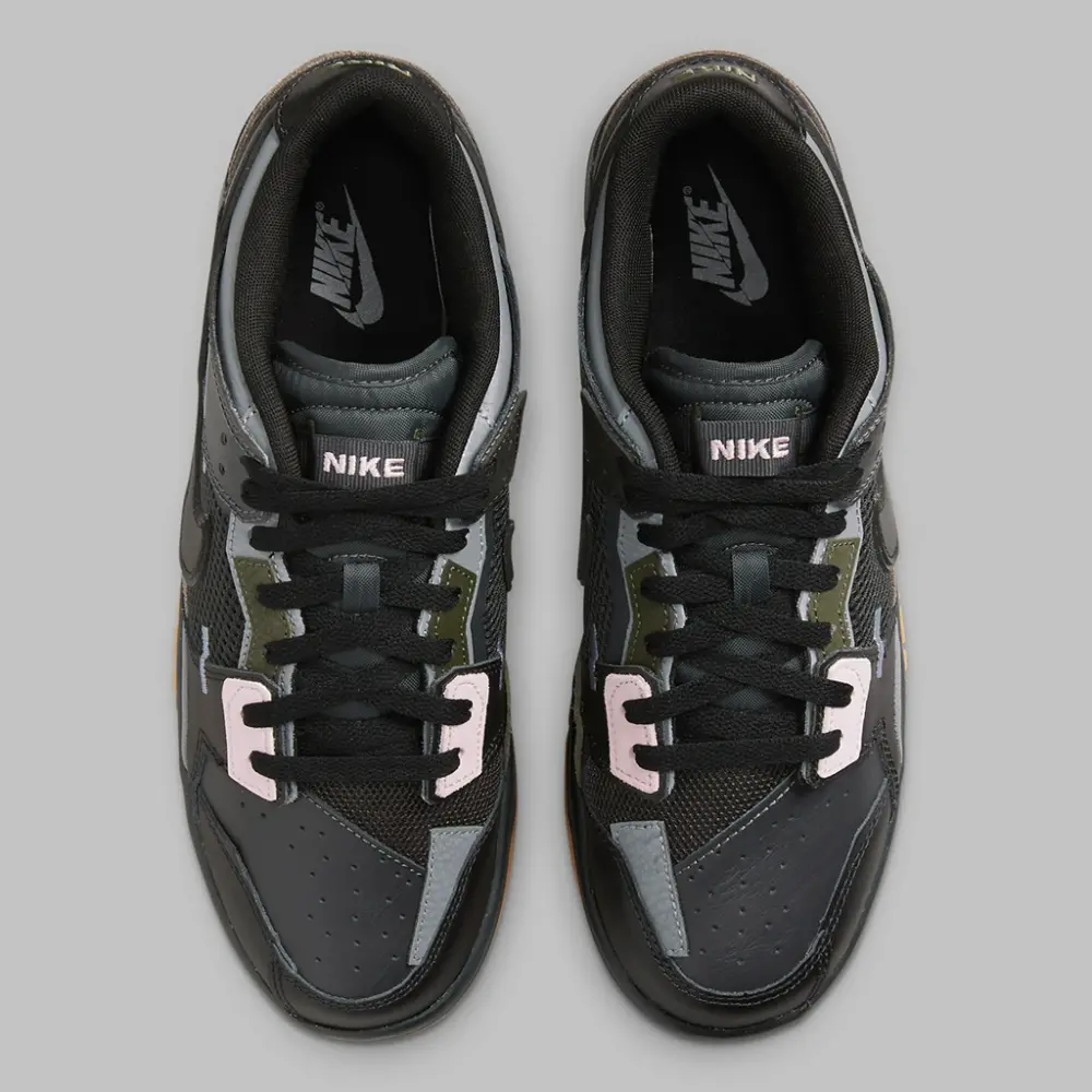 Giày Nike Dunk Low Scrap Black Gum DB0500-001 - Ảnh 3