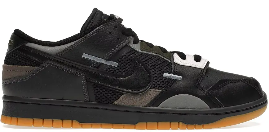 Giày Nike Dunk Low Scrap Black Gum DB0500-001