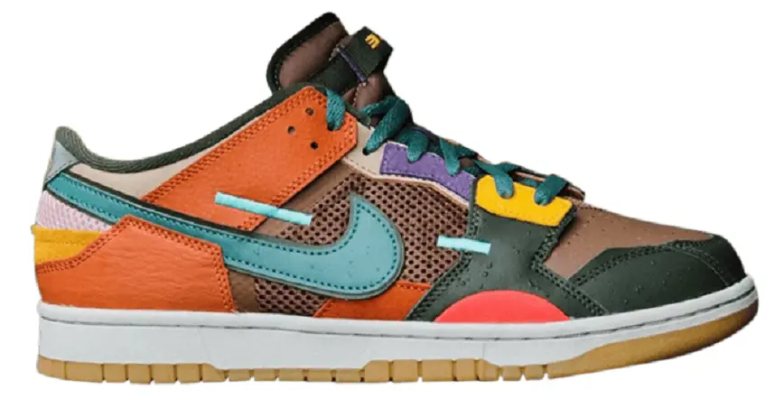 Giày Nike Dunk Low Scrap Archeo Brown DB0500-200