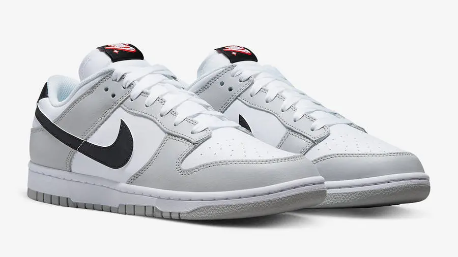 Alternative view of Giày Nike Dunk Low SE GS 'Lottery Pack - Grey Fog' DQ0380-001