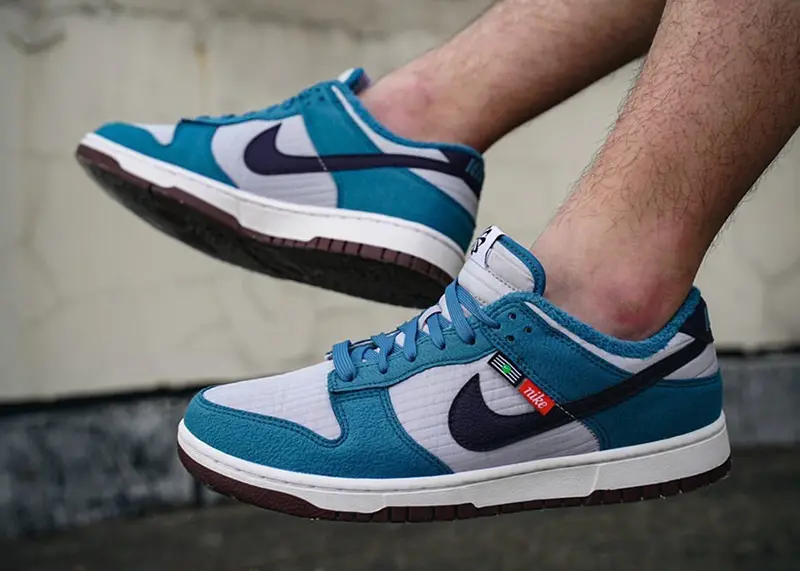 Giày Nike Dunk Low Retro Next Nature Riftblue DD3358-400 - Ảnh 6