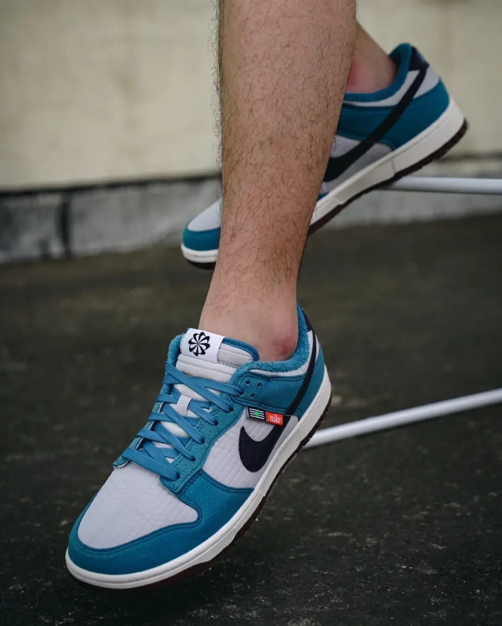 Giày Nike Dunk Low SE GS 'Toasty - Rift Blue' DC9561-400 - Ảnh 3