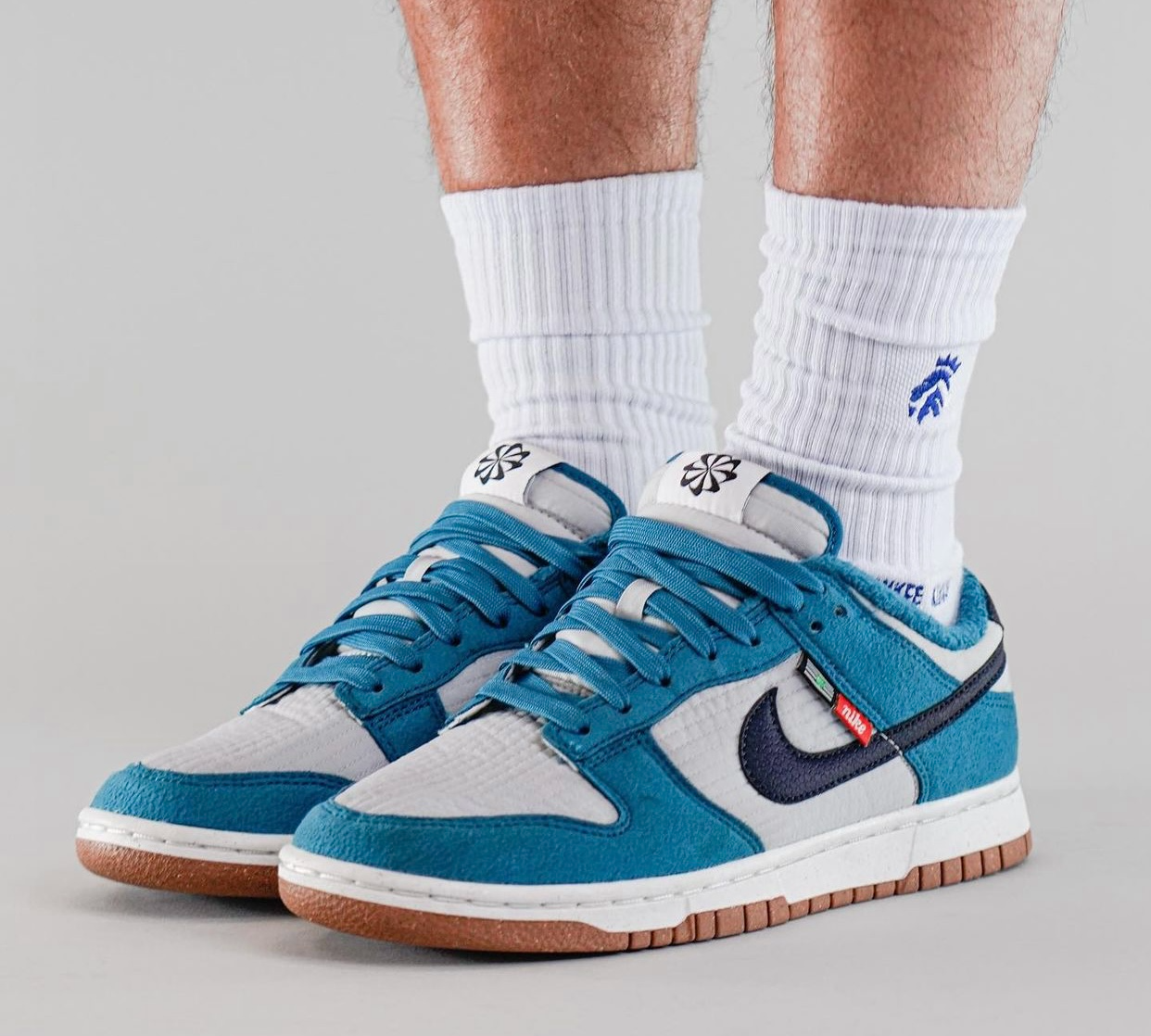 Giày Nike Dunk Low SE GS 'Toasty - Rift Blue' DC9561-400 - Ảnh 5