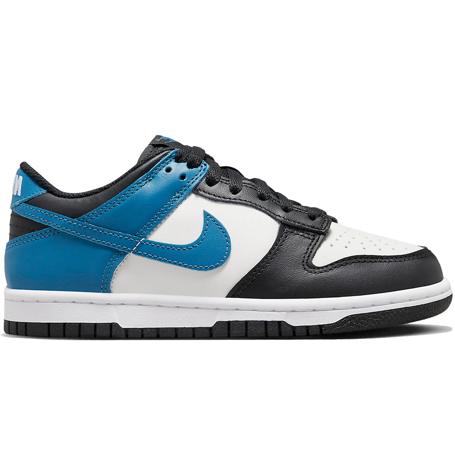 Giày Nike Dunk Low 'White Blue Black' DH9765-104