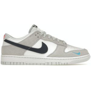 Giày Nike Dunk Low 'White Grey Navy Aqua' FJ4227-001