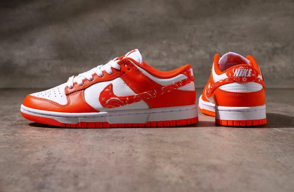 Giày Nike Dunk Low Essential 'Paisley Pack Orange' DH4401-103 - Ảnh 3