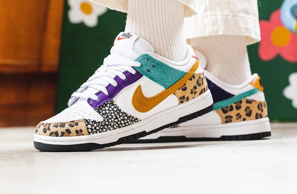 Giày Nike Dunk Low Safari Mix DN3866-100 - Ảnh 7
