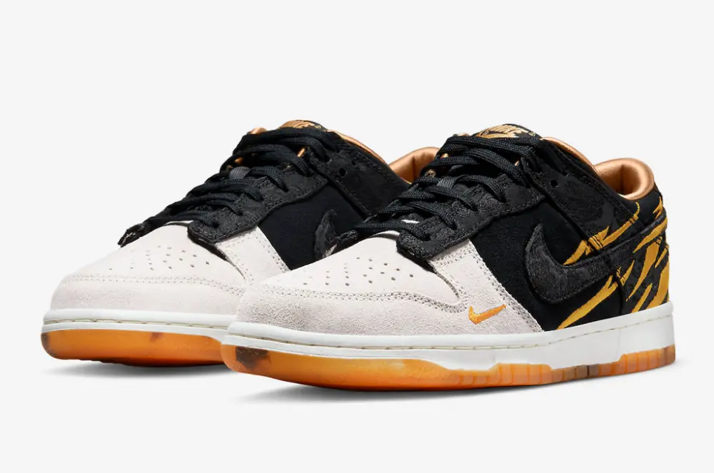 Alternative view of Giày Nike Dunk Low GS 'God Of Wealth' DQ5351-001