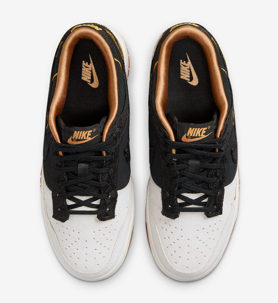 Giày Nike Dunk Low GS 'God Of Wealth' DQ5351-001 - Ảnh 5