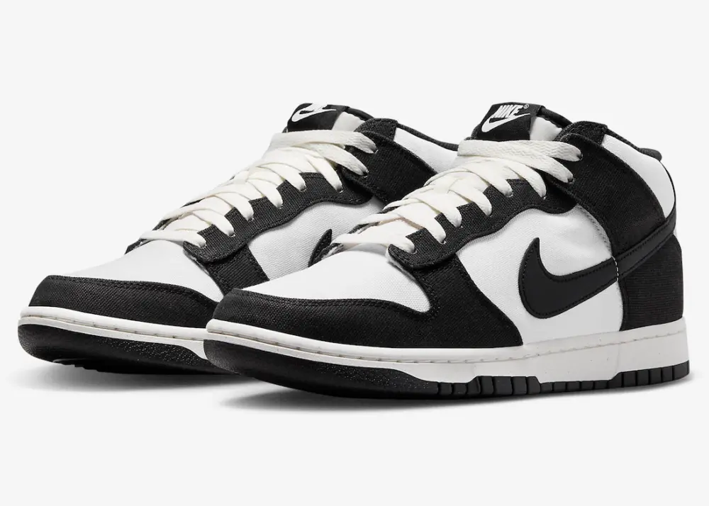 Giày Nike Dunk Mid 'Panda' DV0830-102 - Ảnh 4