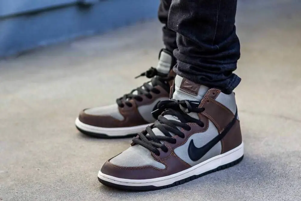 Giày Nike SB Dunk High Baroque Brown BQ6826-201 - Ảnh 10