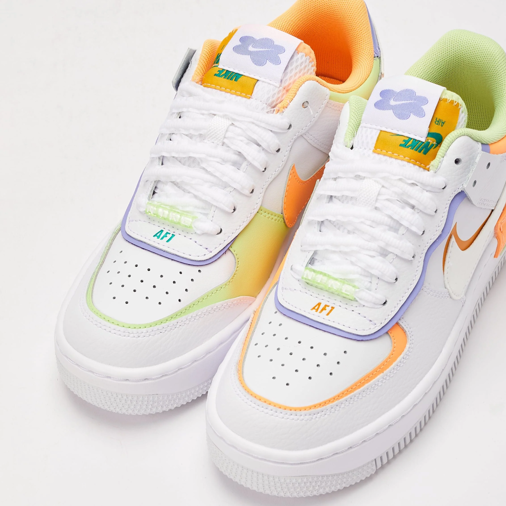 Giày Nike Air Force 1 Low Shadow 'White Peach Cream Lime' DX3718-100 - Ảnh 5