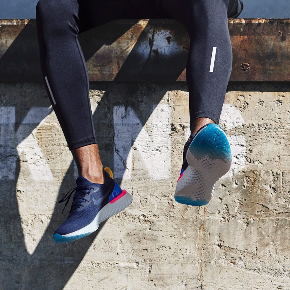 Giày Nike Epic React Flyknit 'College Navy' AQ0067-400 - Ảnh 5