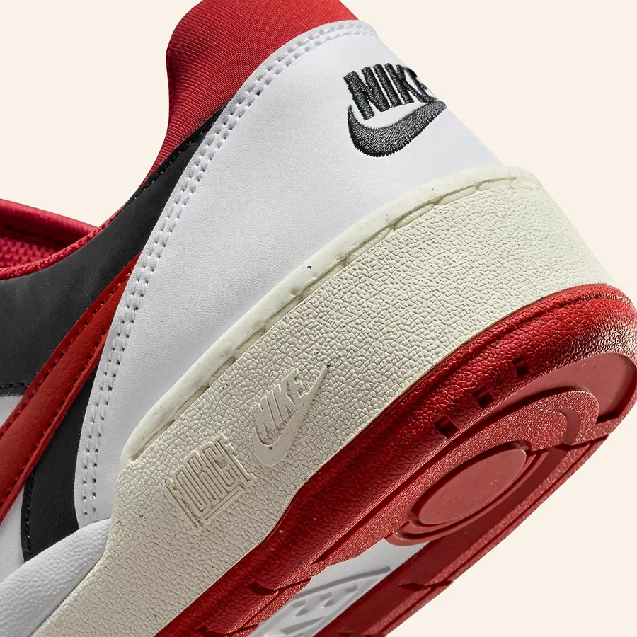 Giày Nike Full Force Low 'White Red Black' FB1362-102 - Ảnh 6