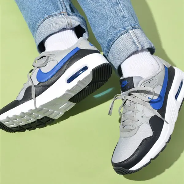 Giày Nike Air Max SC 'Grey Black Blue' CW4555-006 - Ảnh 4