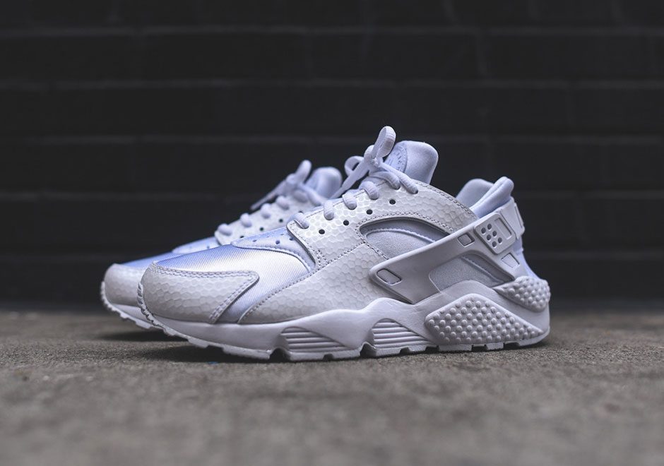 Giày Nike Air Huarache 'Triple White' 654275-110 - Ảnh 6