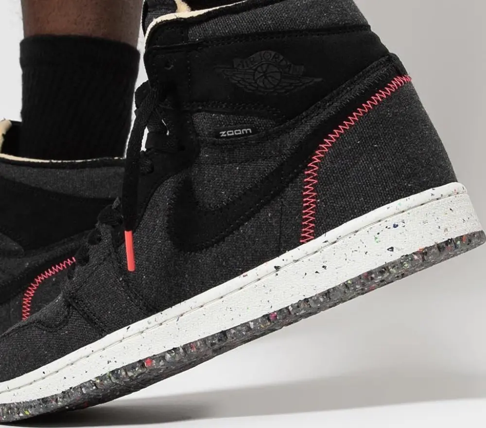 Giày Nike Air Jordan 1 High Zoom 'Crater' CW2414-001 - Ảnh 5