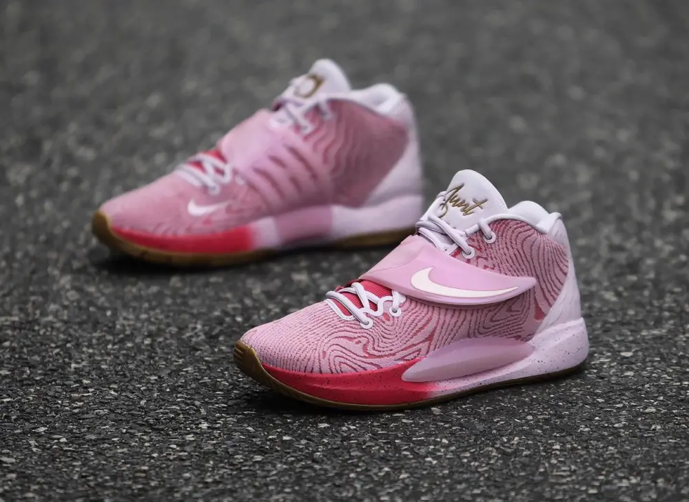 Giày Nike KD 14 'Aunt Pearl' DC9379-600 - Ảnh 4