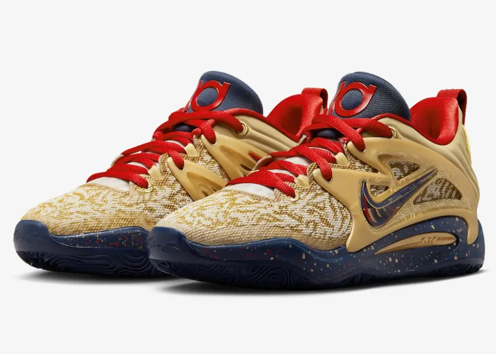 Giày Nike KD 15 'Olympic' DV1975-700 - Ảnh 6