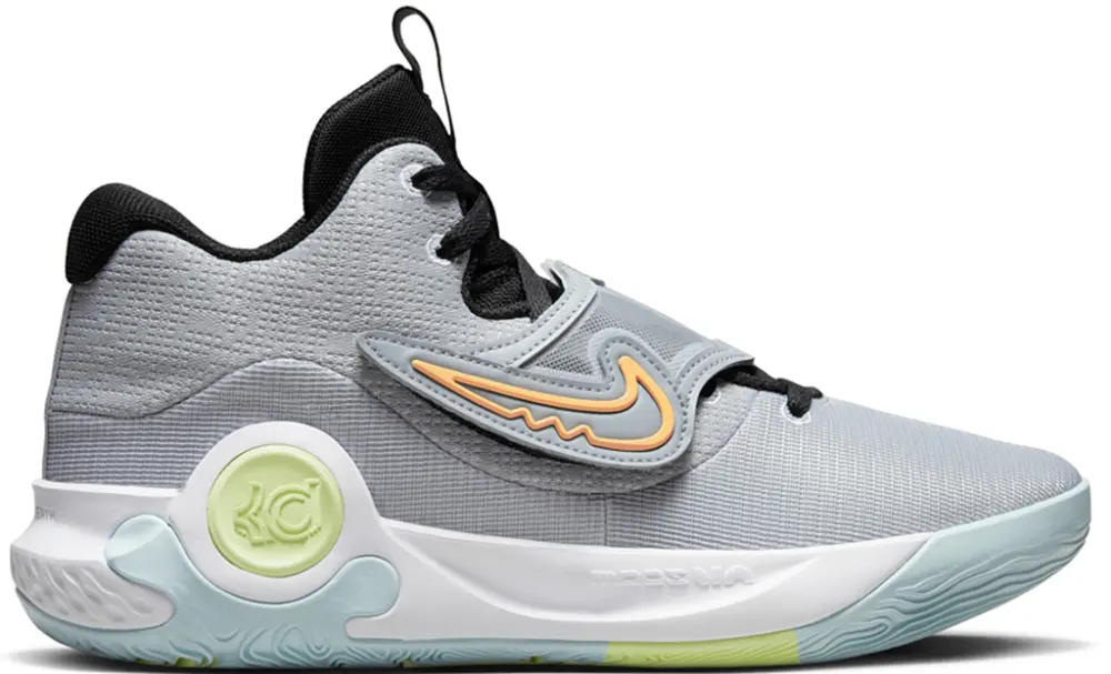 Giày Nike KD Trey 5 X 'Wolf Grey Volt Crimson' DJ7554-009