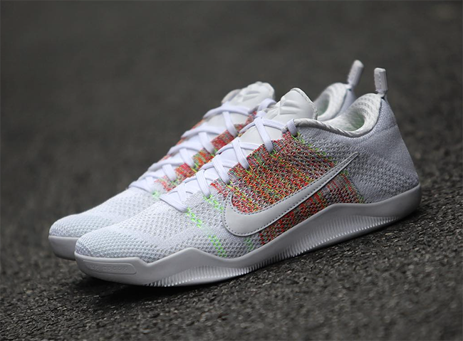 Giày Nike Kobe 11 Elite Low 4KB 'White Horse' 824463-199 - Ảnh 4