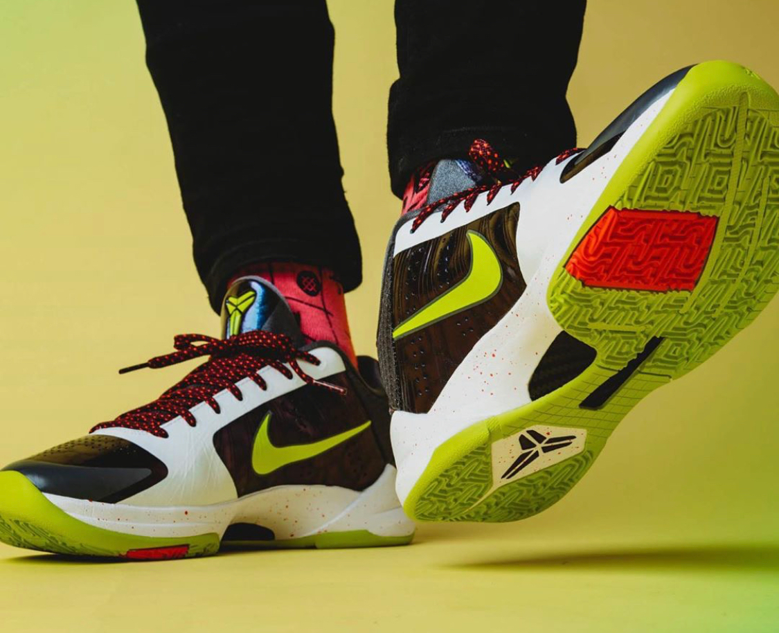 Giày Nike Zoom Kobe 5 'Chaos' 386429-531 - Ảnh 4