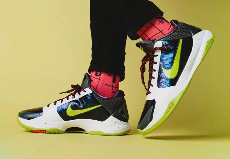 Giày Nike Zoom Kobe 5 Protro 'Chaos' CD4991-100 - Ảnh 5
