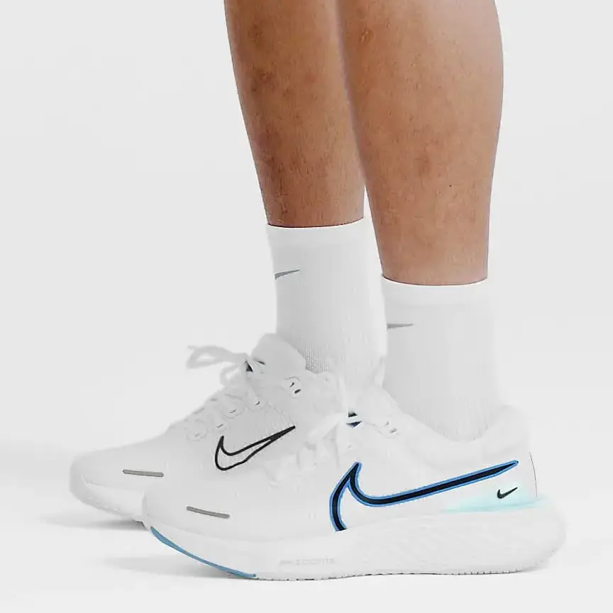 Alternative view of Giày Nike ZoomX Invincible Run Flyknit 2 'White Blue' DH5425-100