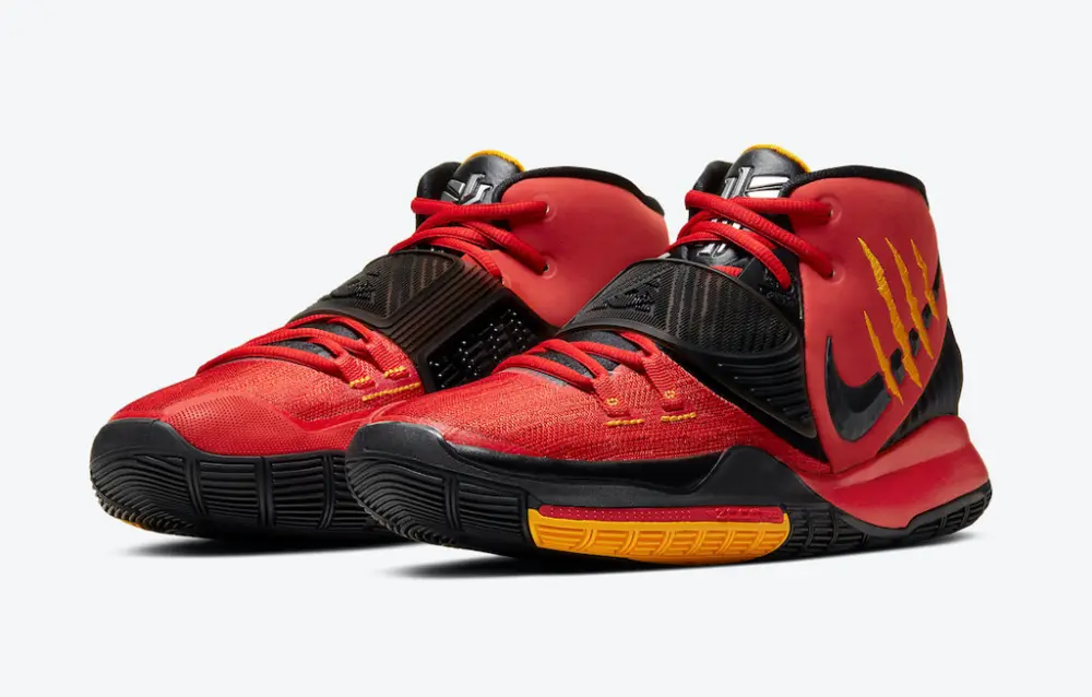 Alternative view of Giày Nike Kyrie 6 Bruce Lee 'Price Comparisons' CJ1289-600