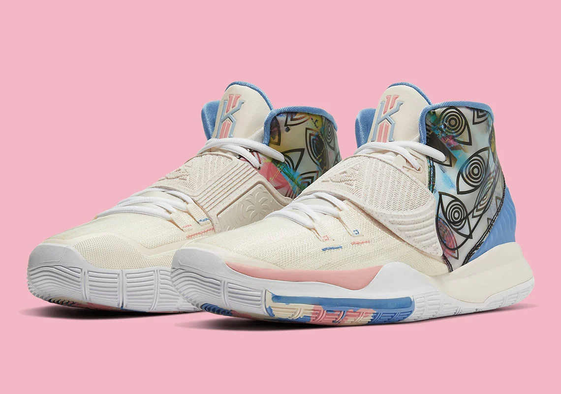 Giày Nike Kyrie 6 Pre-Heat 'Los Angeles' CN9839-101 - Ảnh 3