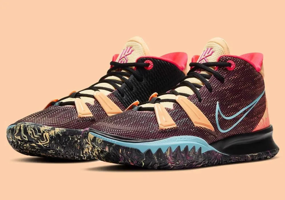 Alternative view of Giày Nike Kyrie 7 'Soundwave' DC0589-002