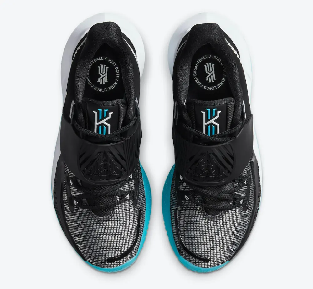 Giày Nike Kyrie Low 3 EP Black White Grey CJ1287-001 - Ảnh 7
