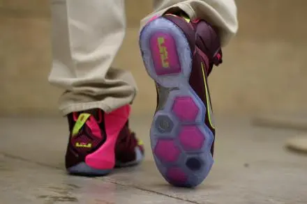 Giày Nike LeBron 12 'Double Helix' 684593-607 - Ảnh 3