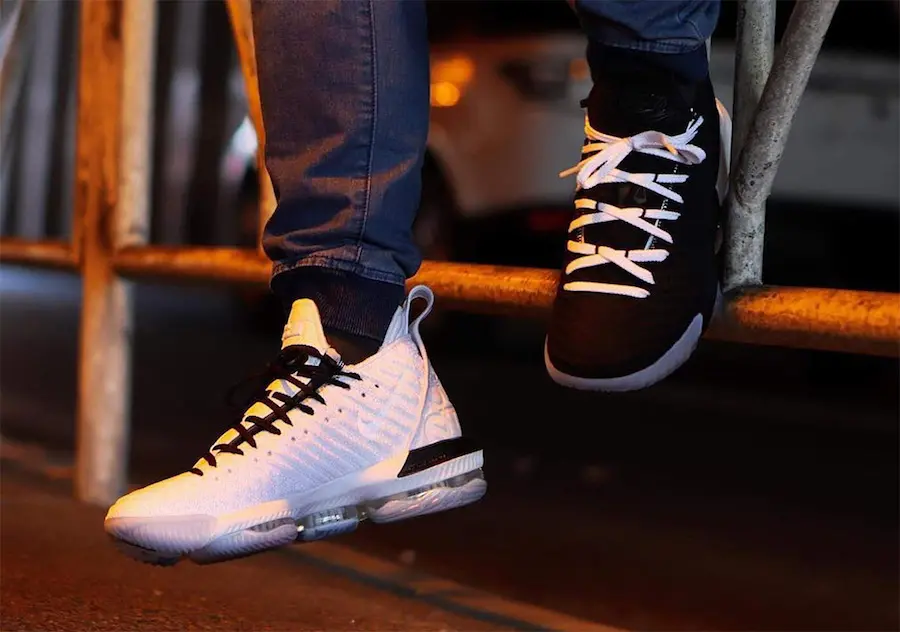 Alternative view of Giày Nike LeBron 16 GS Equality 'Black' AQ2465-100