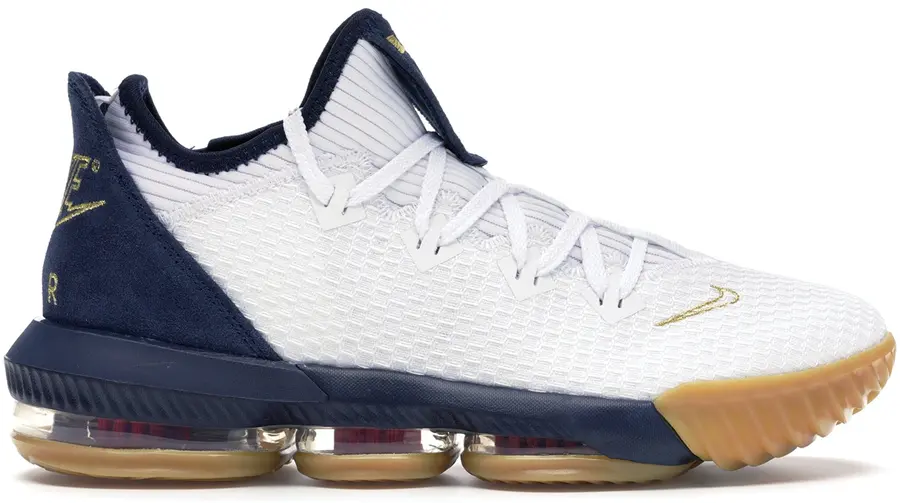Giày Nike LeBron XVI Low 'American White' CI2668-101