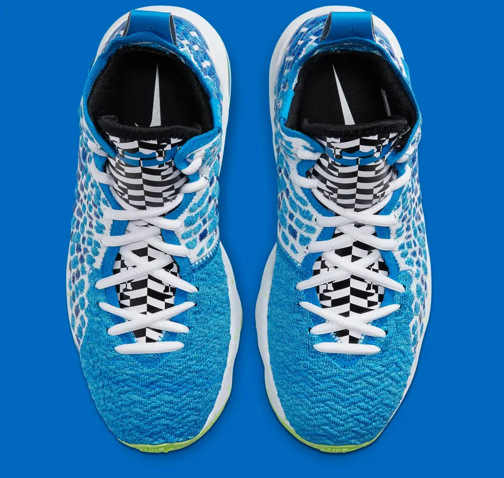 Giày Nike LeBron 17 GS 'Sprite' BQ5594-434 - Ảnh 5