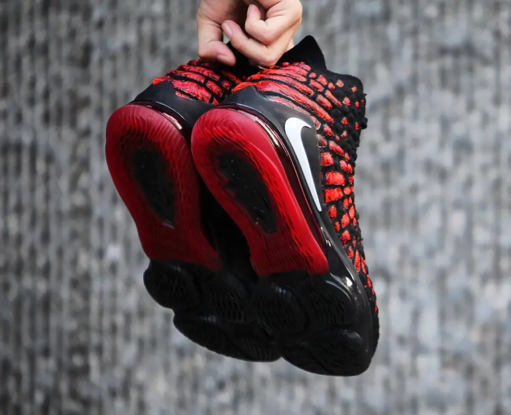 Giày Nike LeBron 17 GS 'Infrared VI' BQ5594-006 - Ảnh 5