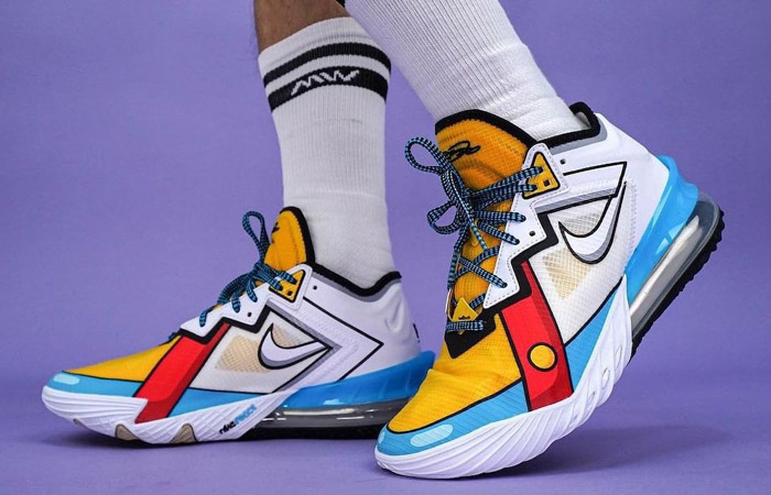 Giày Nike LeBron 18 Low 'Stewie Griffin' CV7562-104 - Ảnh 2