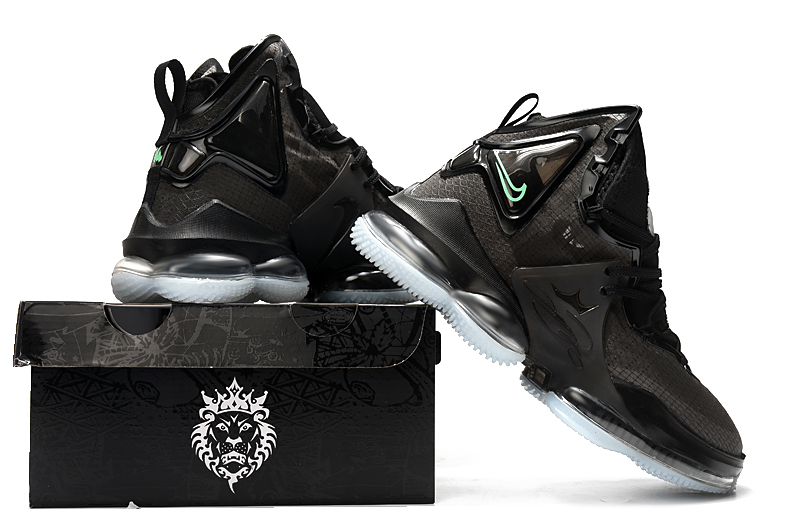 Giày Nike LeBron 19 'Black Aqua' DC9340-003 - Ảnh 5
