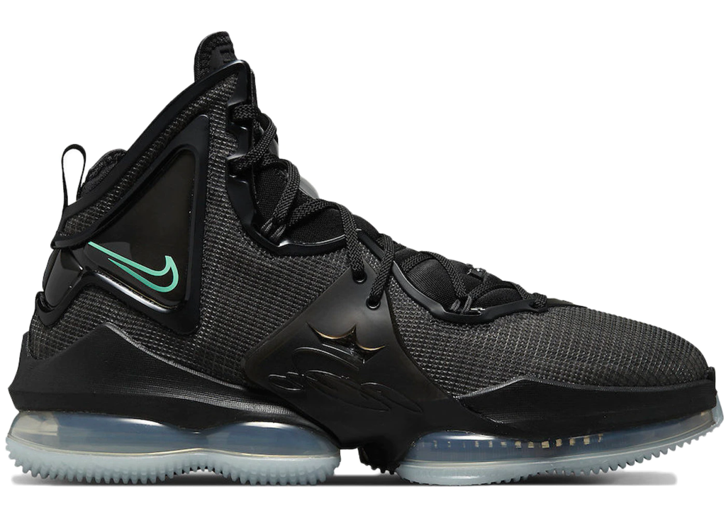 Giày Nike LeBron 19 'Black Aqua' DC9340-003