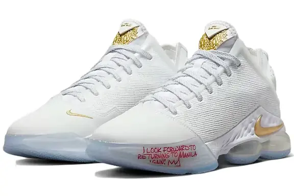 Giày Nike LeBron 19 Low Titan Beyond The Seas 'White' DV3334-100 - Ảnh 5