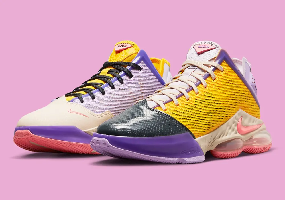 Giày Nike Lebron 19 Low 'Mismatch' DO9829-500 - Ảnh 4