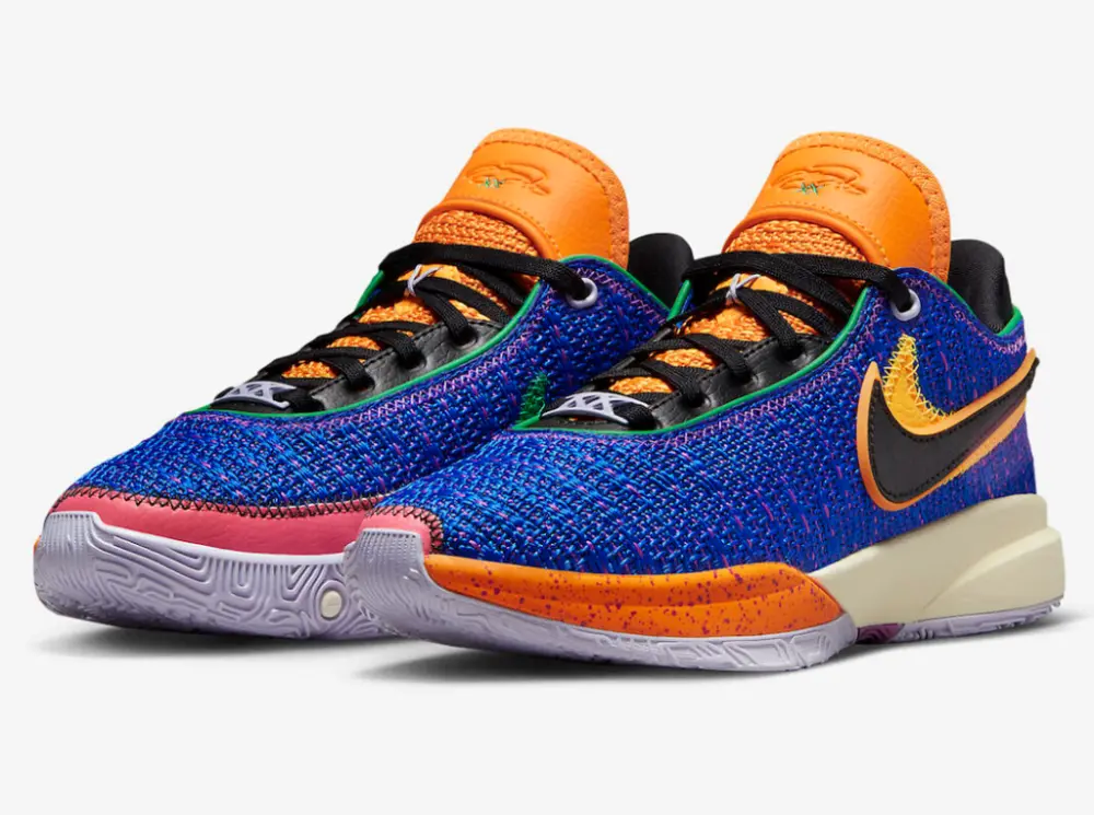 Alternative view of Giày Nike LeBron 20 GS 'Racer Blue' DQ8651-401