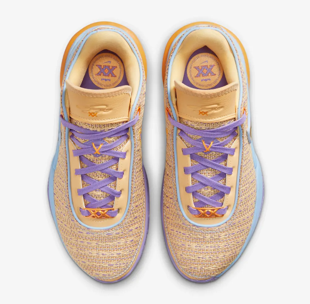 Alternative view of Giày Nike LeBron 20 GS 'Celestial Gold' DQ8651-200