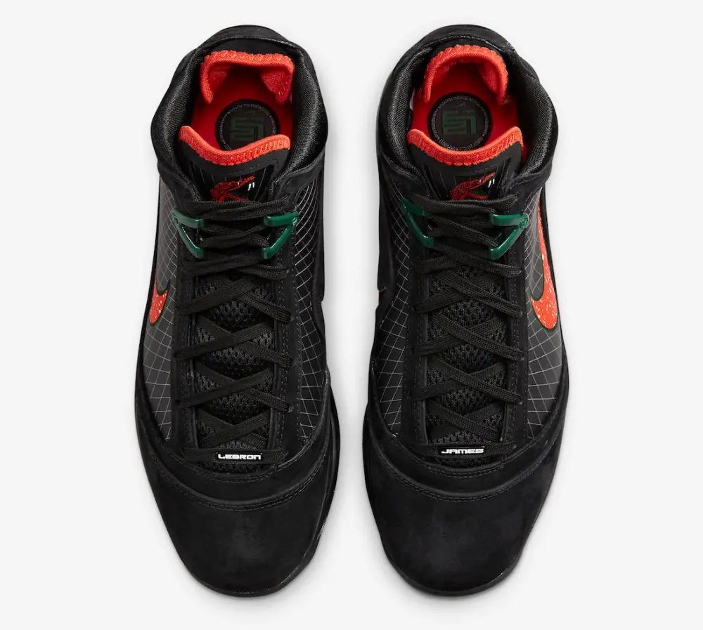 Giày Nike A&M University x LeBron 7 Retro 'Rattlers' DX8554-001 - Ảnh 3