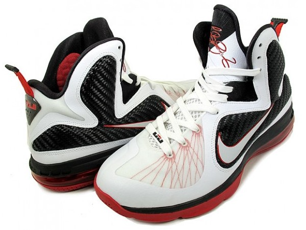 Giày Nike LeBron 9 'Miami Heat Home' 469764-100 - Ảnh 5